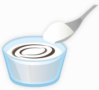 野草酵素+ヨーグルト