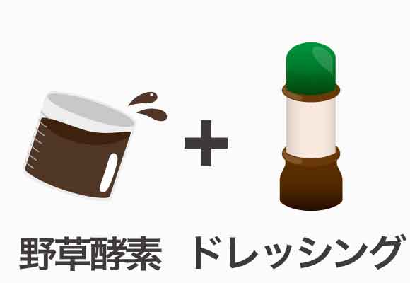 野草酵素雪国とオリーブオイル